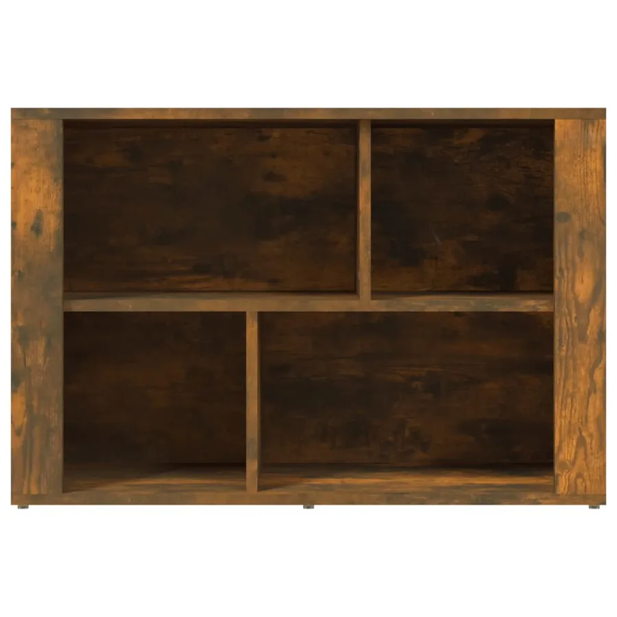 Buffet Chêne fumé 80x30x54 cm Bois d'ingénierie - 5