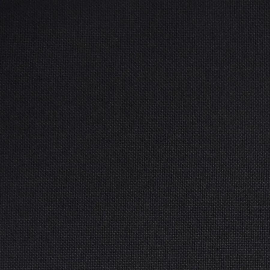 Tabourets de bar lot de 2 noir tissu - 9