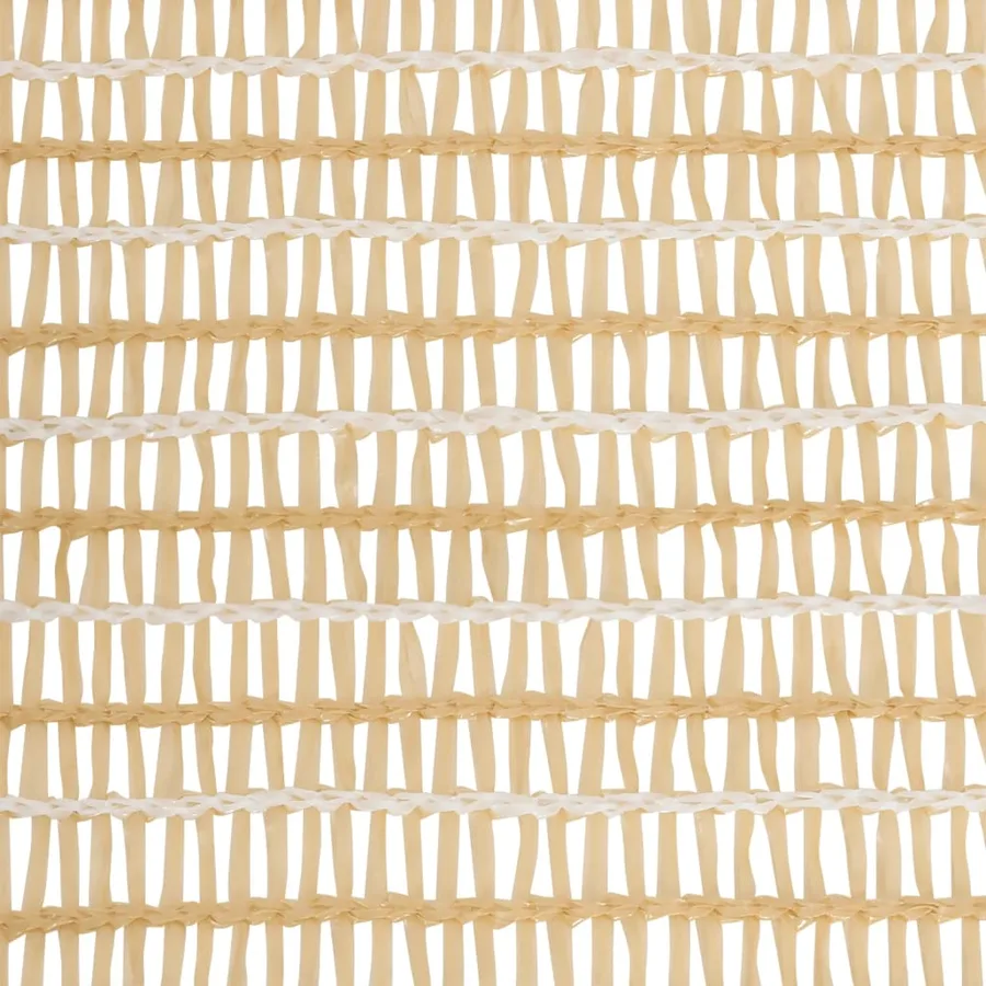 Filet brise-vue Beige 1x25 m PEHD 195 g/m² - 4