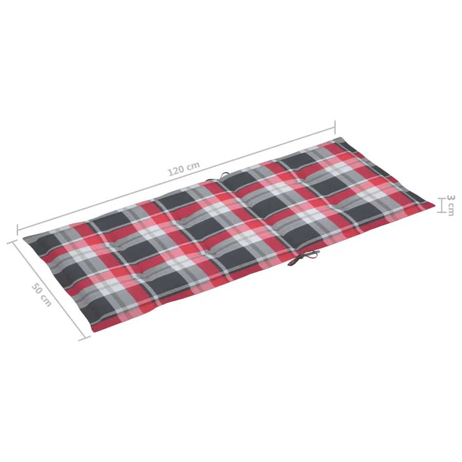 Chaises pliables de jardin avec coussins lot de 8 Bois d'acacia - 11