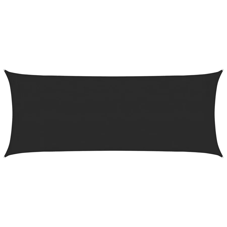 Voile d'ombrage 160 g/m² Noir 2x5 m PEHD - 2
