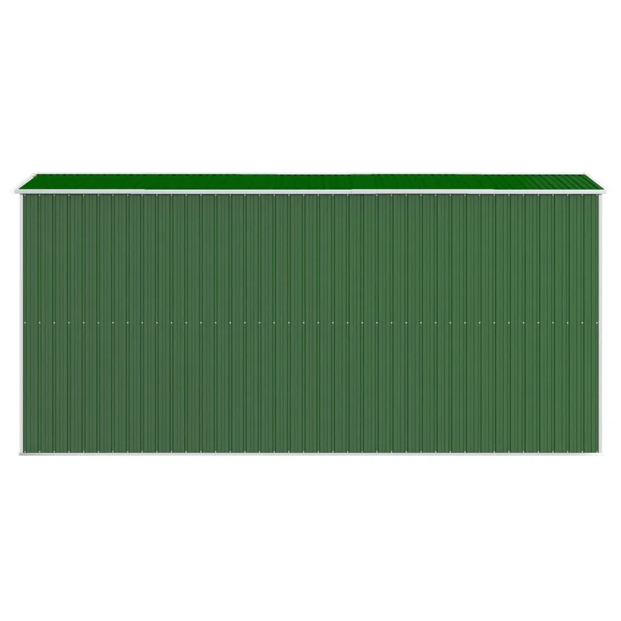 Abri de jardin Vert 192x440x223 cm Métal galvanisé - 5