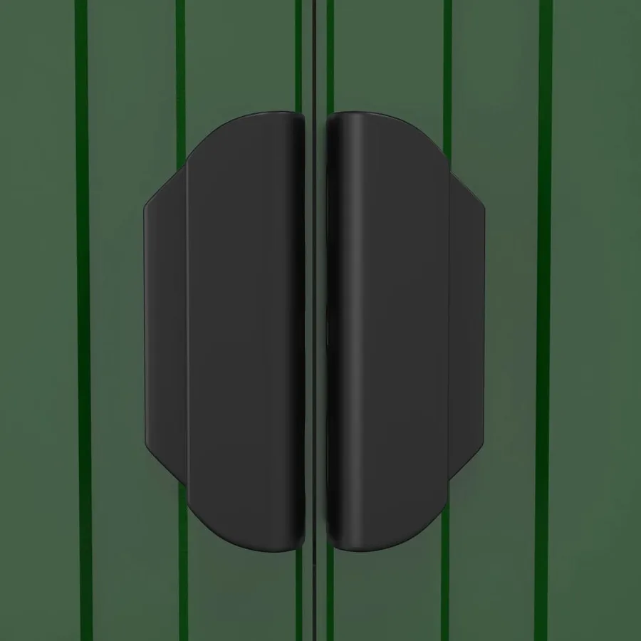 Abri de jardin Vert 192x440x223 cm Métal galvanisé - 7