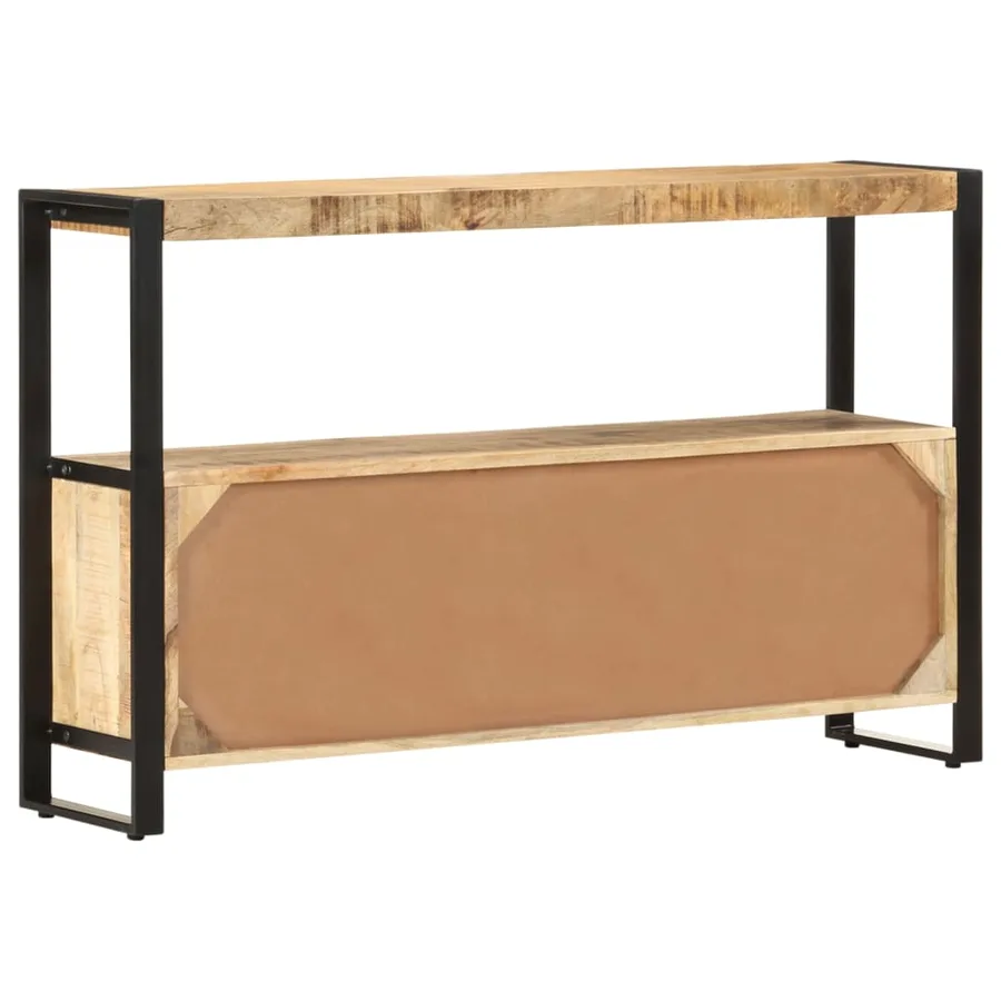 Armoire latérale 120x30x75 cm Bois de manguier solide - 3