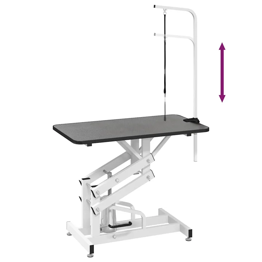 Table Toilettage Ajustable Hydraulique pour Chiens Chats Animaux - 8