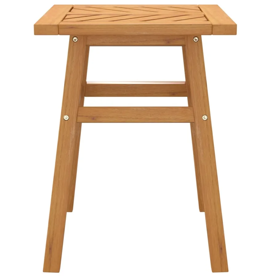 Table d'appoint 45x45x60 cm bois massif d'acacia - 4