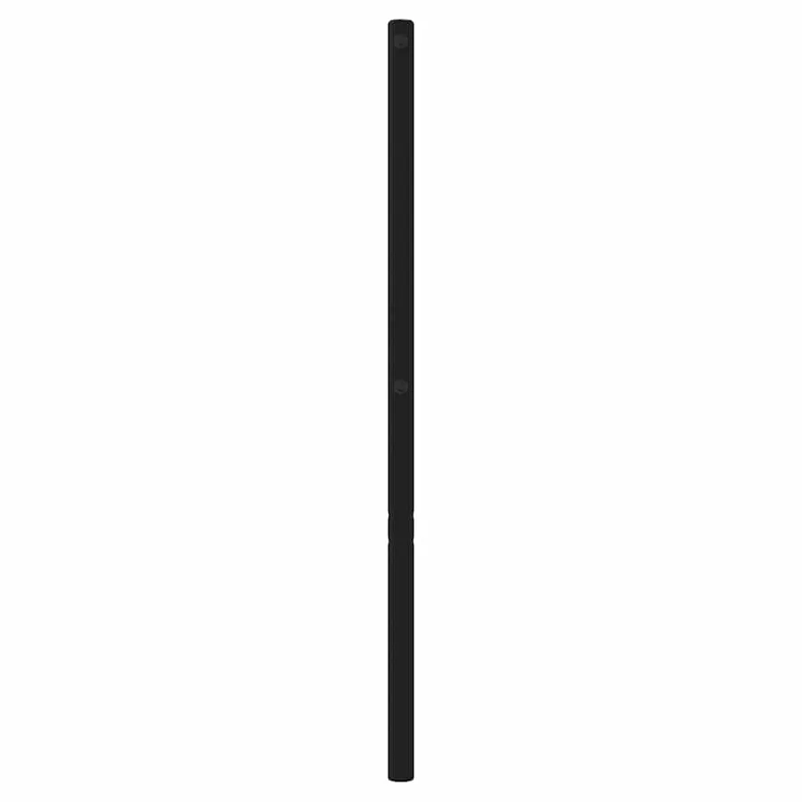 Tête de lit de remplacement métal noir 200 cm - 4