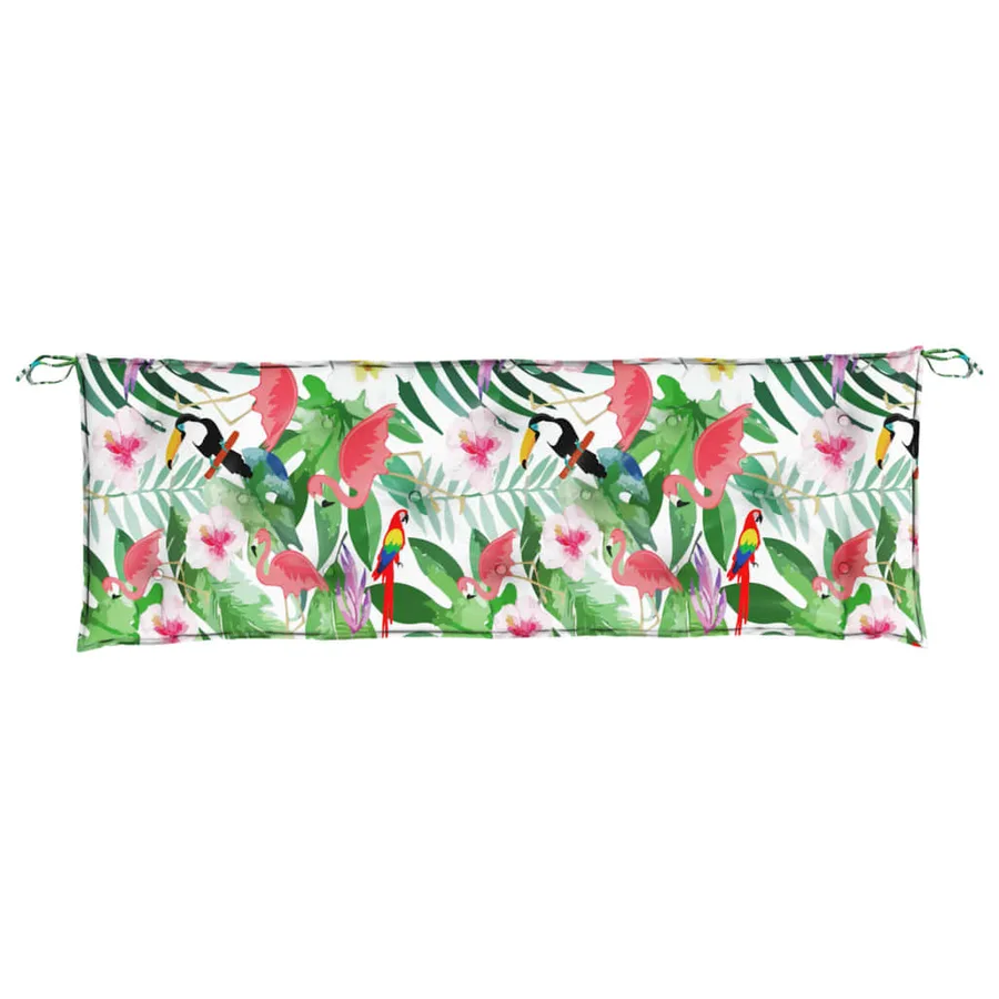 Coussin de banc de jardin multicolore 150x50x7 cm tissu oxford - 4
