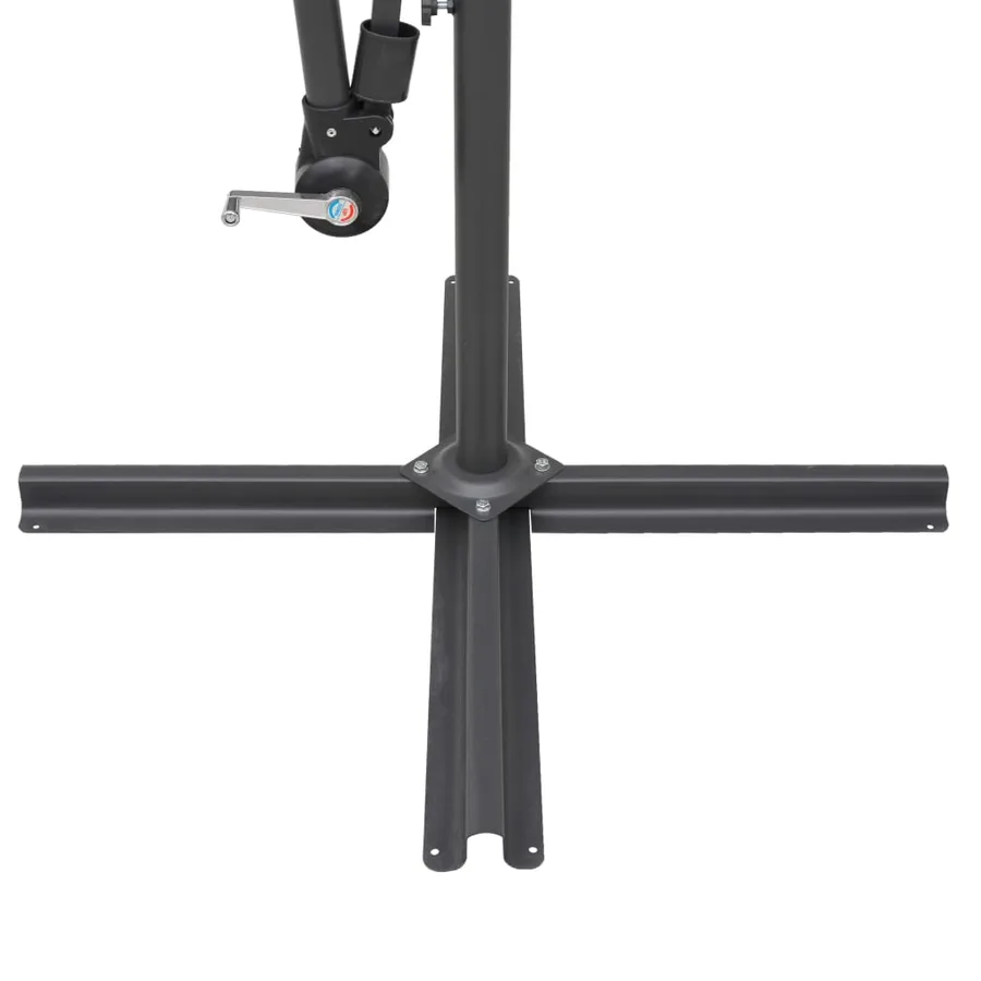 Parasol suspendu avec poteau terre cuite 3 m - 7