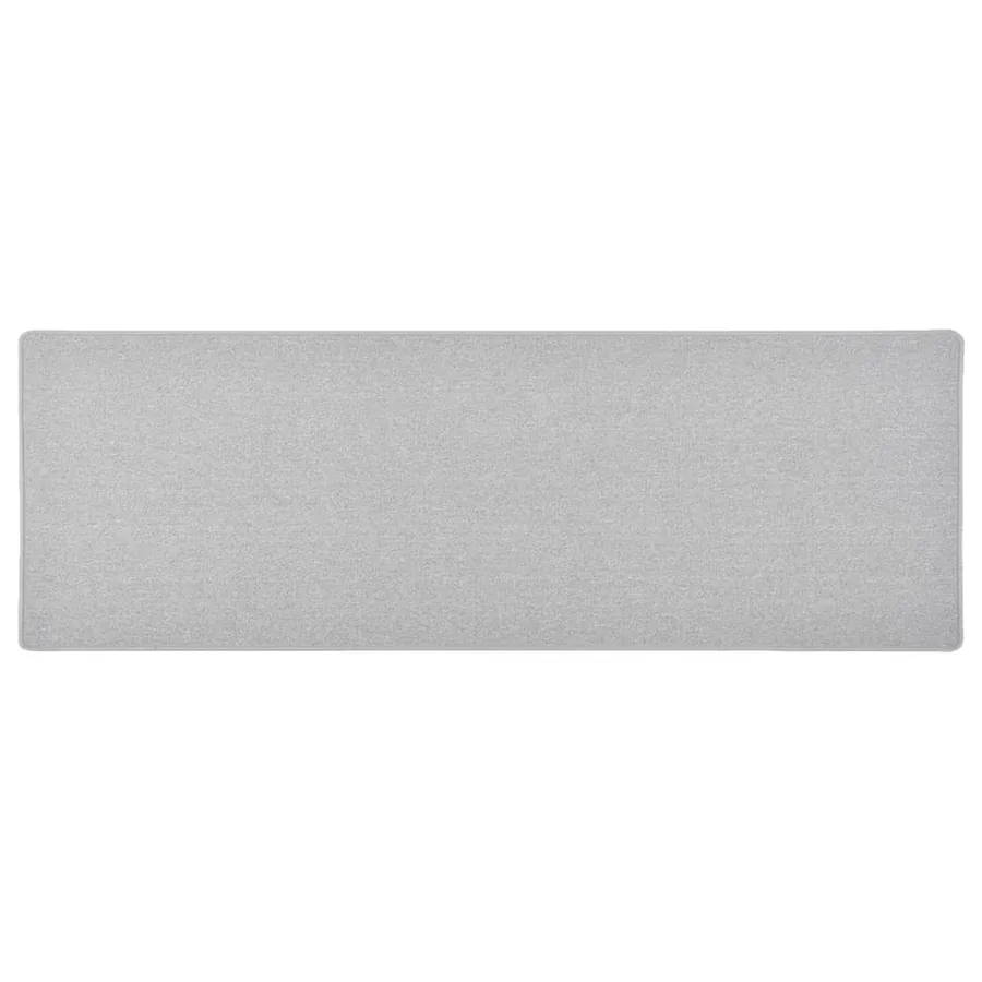 Tapis de couloir Gris clair 50x150 cm