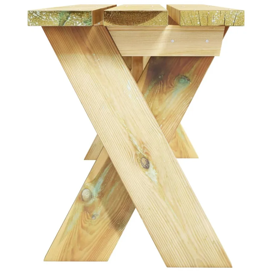 Banc de jardin 110 cm Bois de pin imprégné - 4