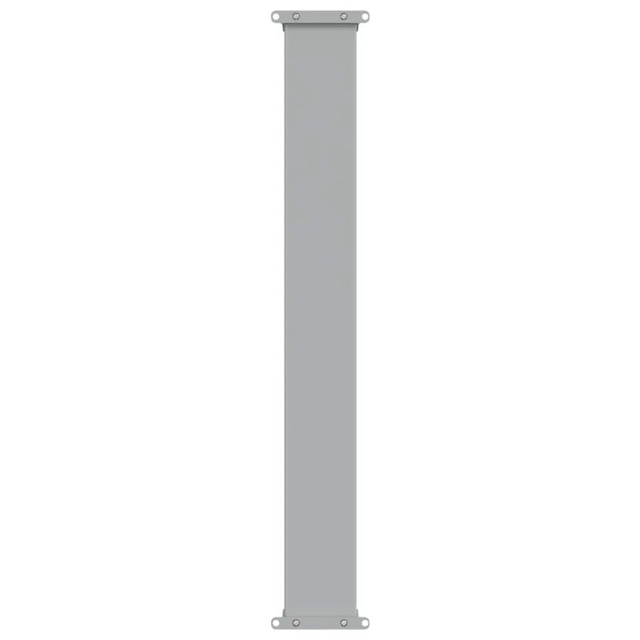 Auvent latéral rétractable de patio 100x300 cm Rouge - 6