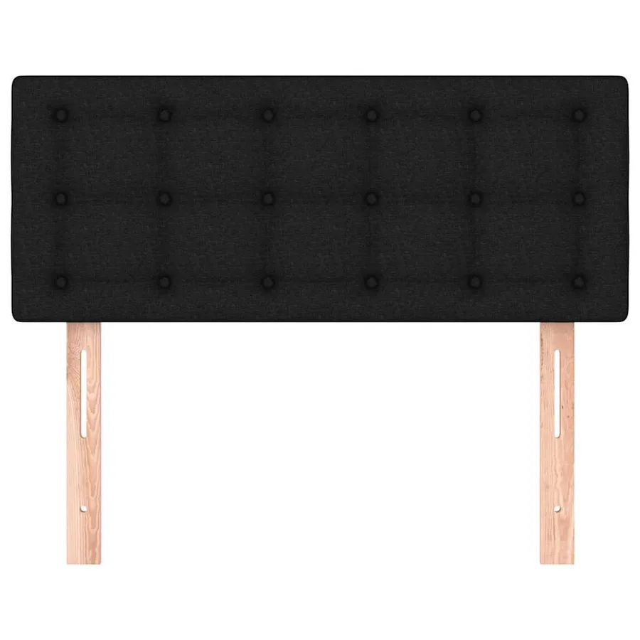 Tête de lit Noir 90x5x78/88 cm Tissu - 3