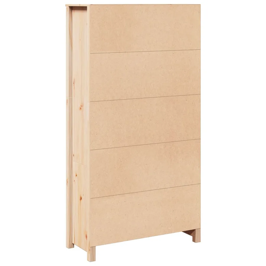 Buffet haut 80x35x154 cm Bois massif de pin - 8