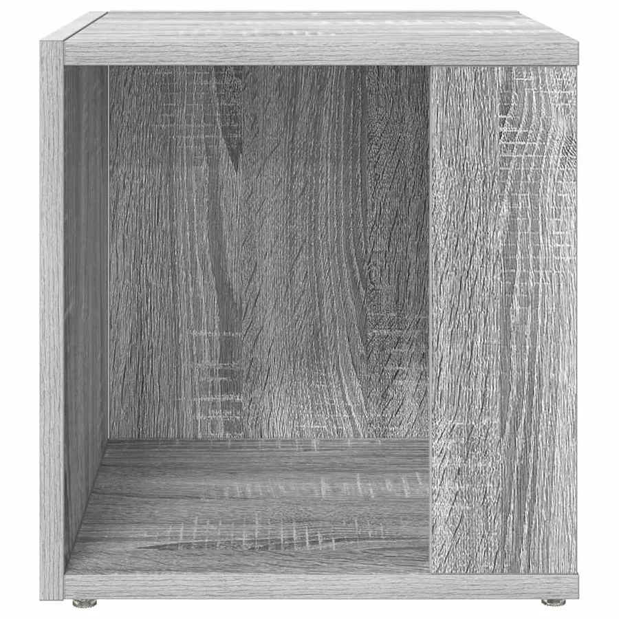 Table d'appoint Sonoma gris 33x33x34,5 cm Bois d'ingénierie - 4