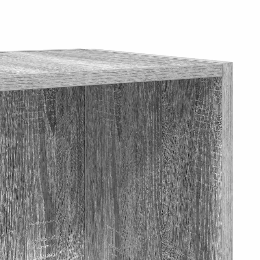 Table d'appoint Sonoma gris 33x33x34,5 cm Bois d'ingénierie - 8