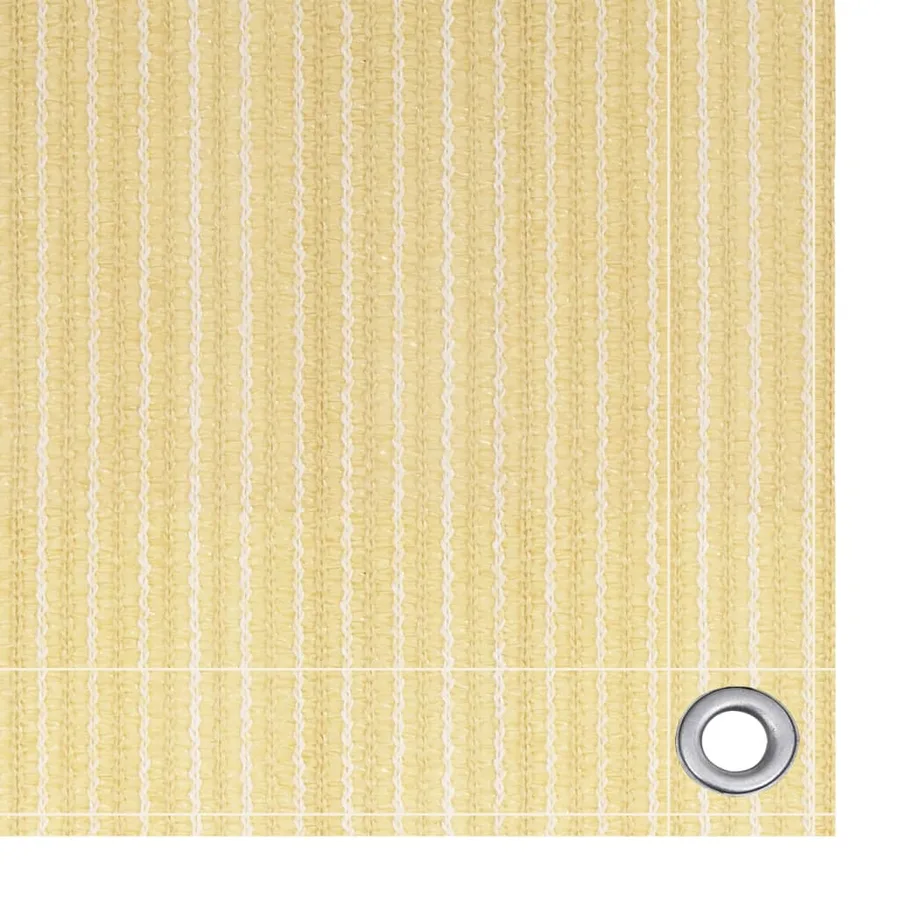 Écran de balcon Beige 75x400 cm PEHD - 3