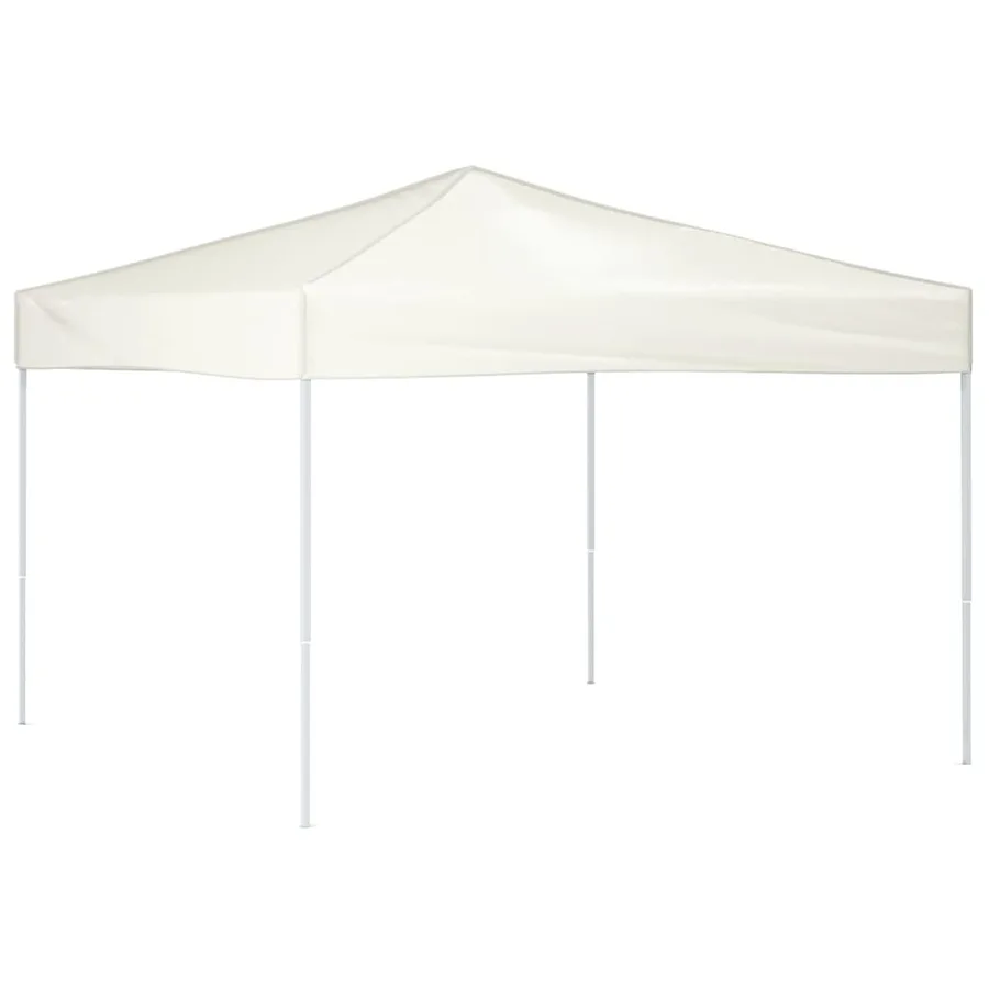 Tente de réception pliable Crème 3x3 m - 2