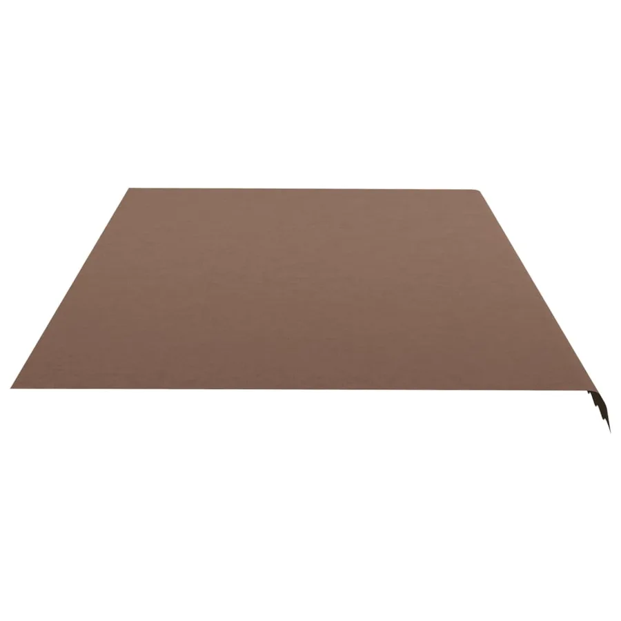 Tissu de remplacement pour auvent marron 6x3,5 m polyester - 4