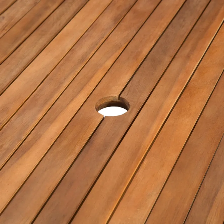 Ensemble à manger d'extérieur 7 pcs Résine tressée Noir marron - 3