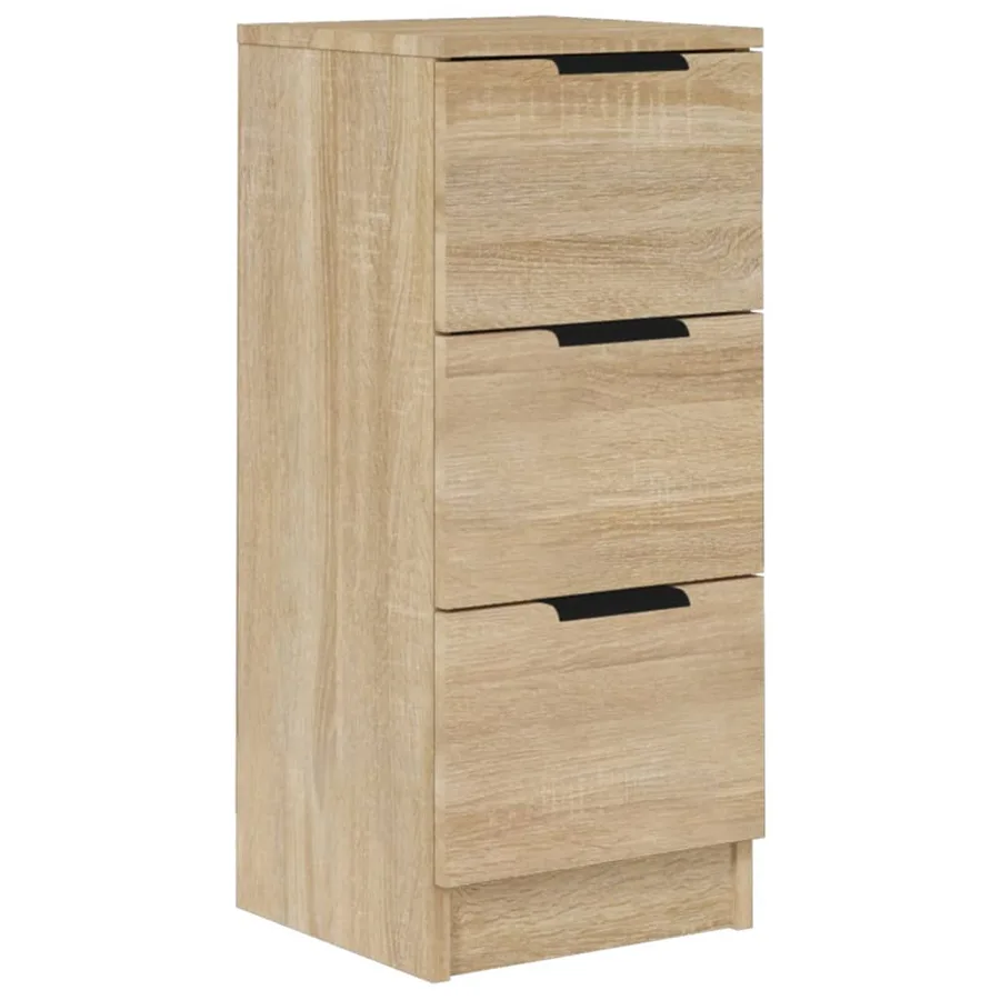 Buffet Chêne sonoma 30x30x70 cm Bois d'ingénierie - 2