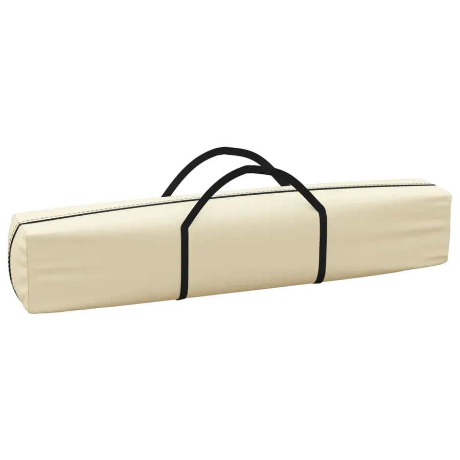 Tente de réception pliable avec parois Crème 2x2 m - 8