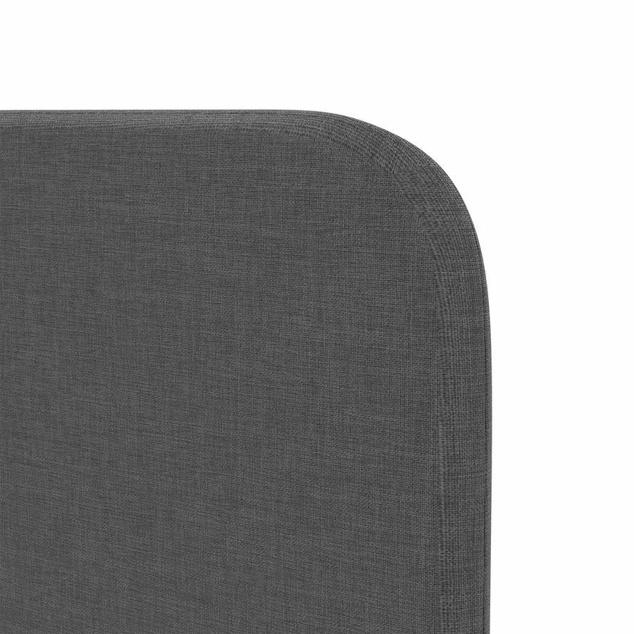 Oreille de tête de lit Gris Foncé 40,5 x 40,5 x 4 cm tissu - 9