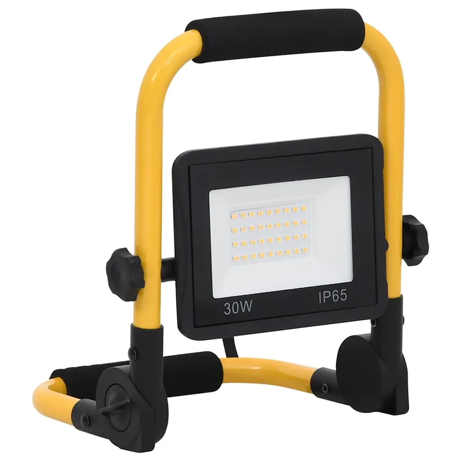 Projecteur à LED avec poignée 30 W Blanc chaud - 4