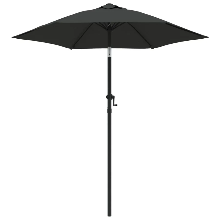Parasol Anthracite 200x224 cm Aluminium - 2