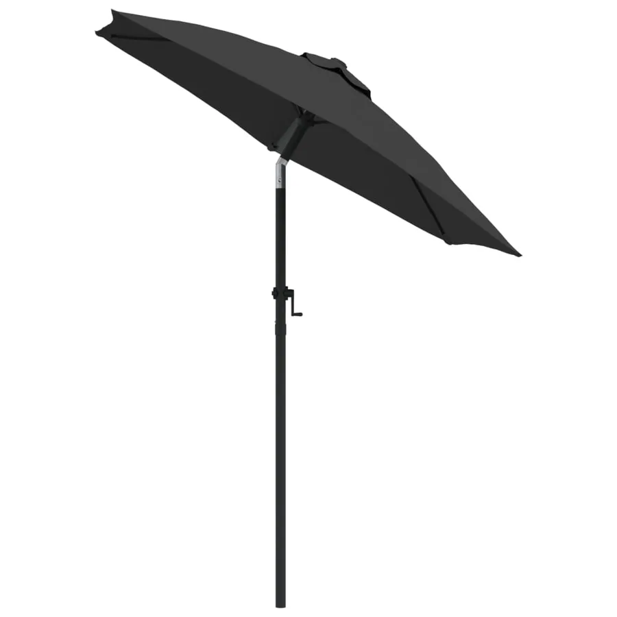 Parasol Anthracite 200x224 cm Aluminium - 3