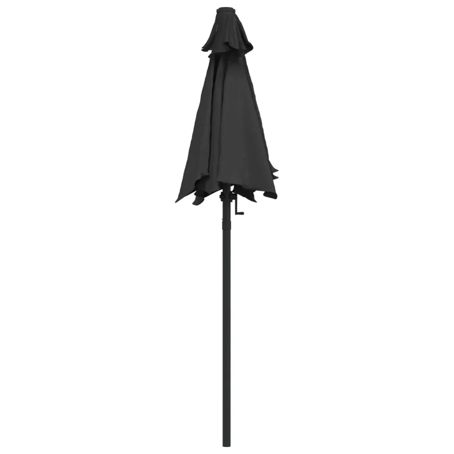 Parasol Anthracite 200x224 cm Aluminium - 4