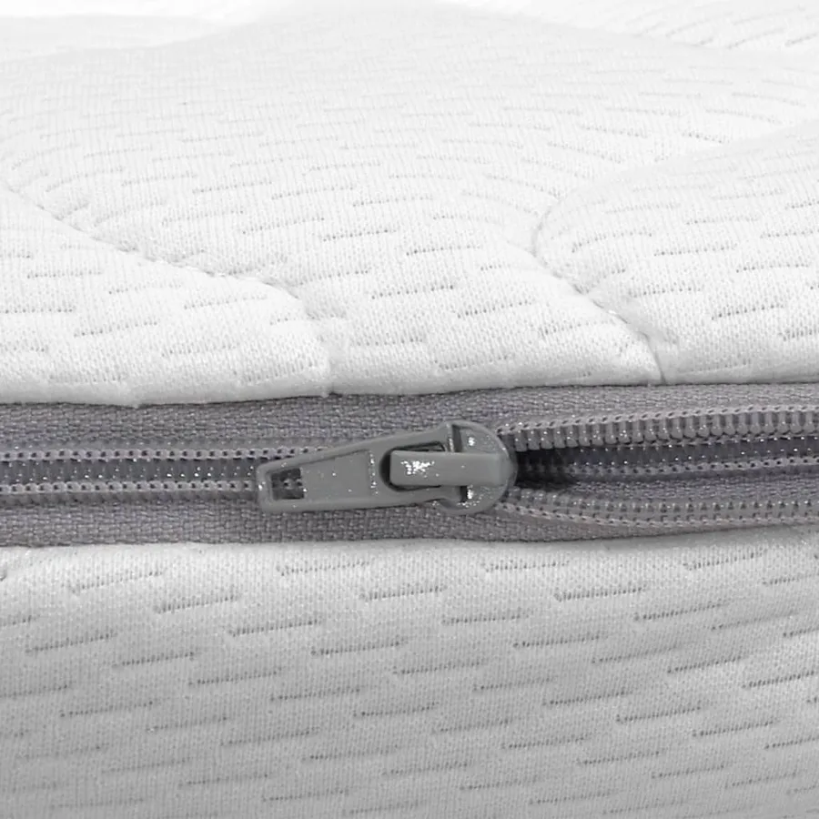 Sur-matelas 120 x 200 cm Mousse à mémoire de forme Visco 6 cm - 6