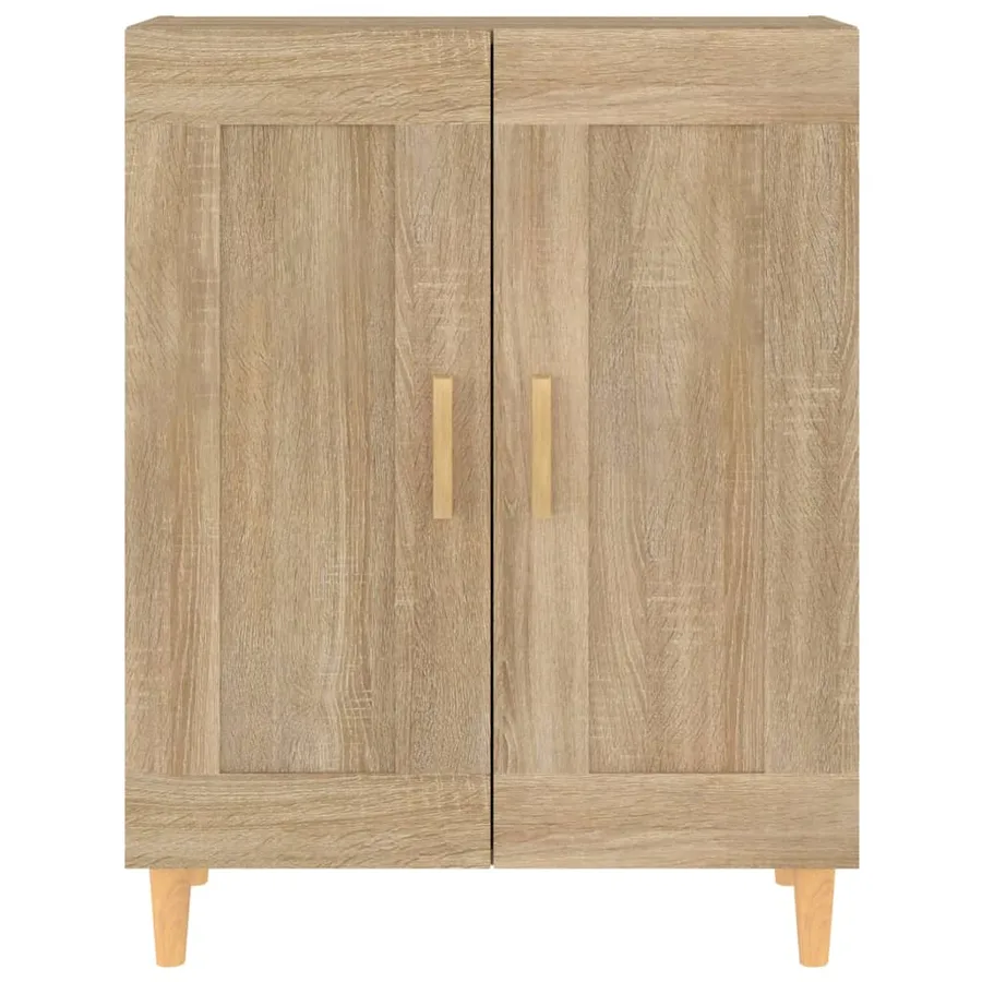 Buffet Chêne sonoma 69,5x34x90 cm Bois d'ingénierie - 7