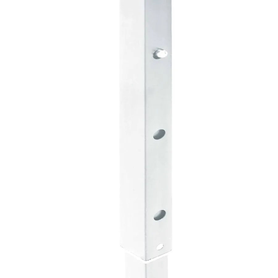 Tente de réception pliable avec parois Blanc 2x2 m - 7