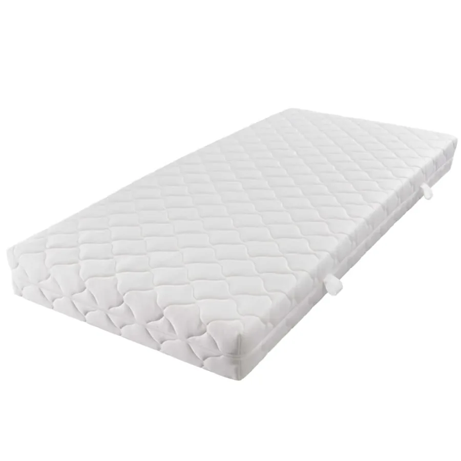 Matelas avec housse lavable 200 x 180 x 17 cm H3