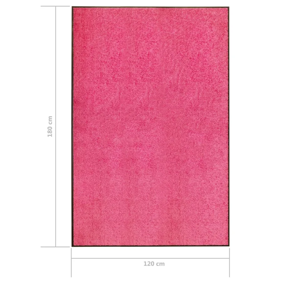 Paillasson lavable Rose 120x180 cm - 6