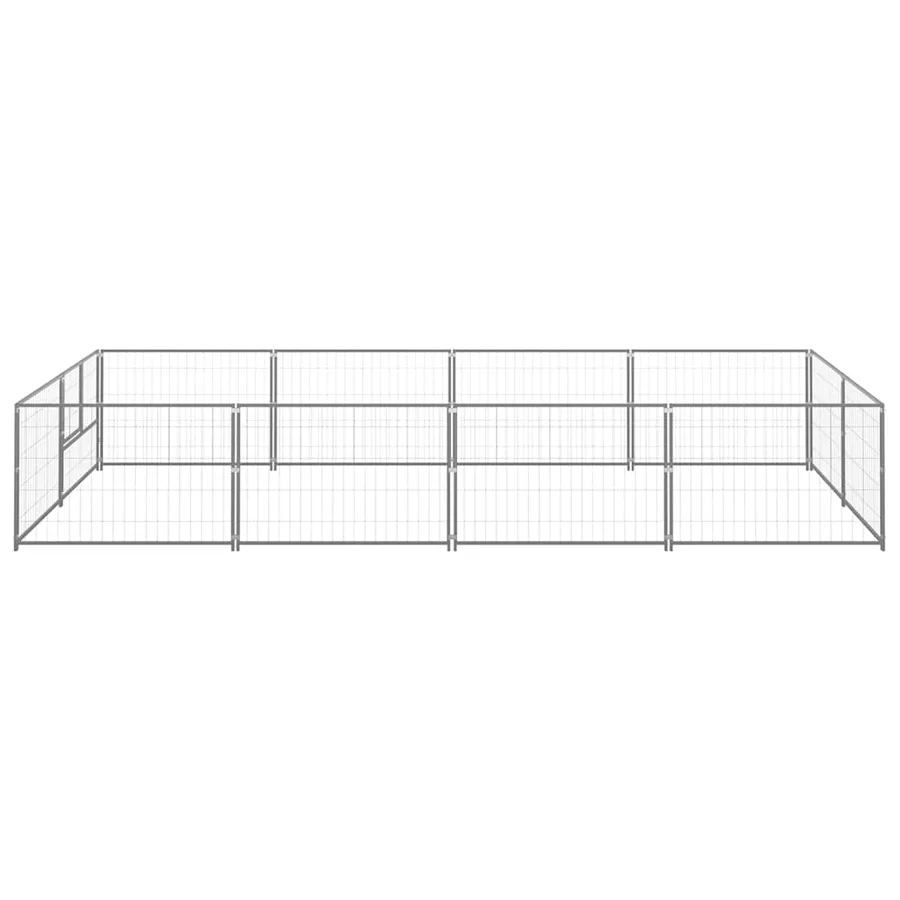 Chenil Argenté 8 m² Acier - 4