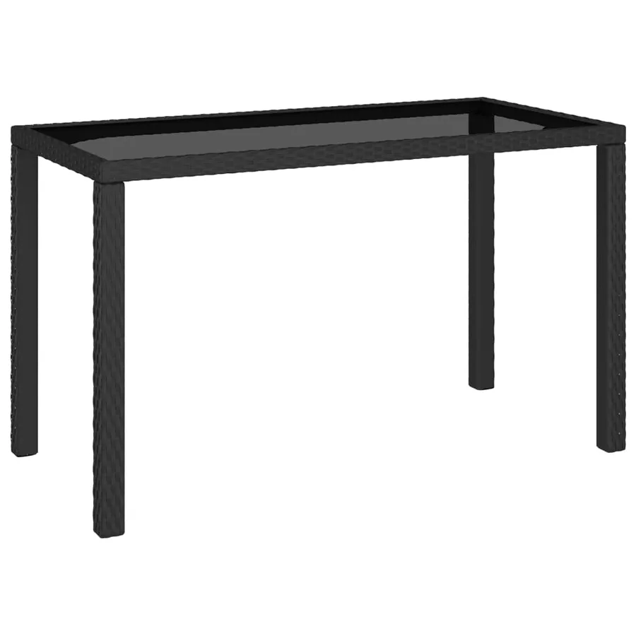 Mobilier à dîner de jardin 6pcs et coussins Résine tressée Noir - 2