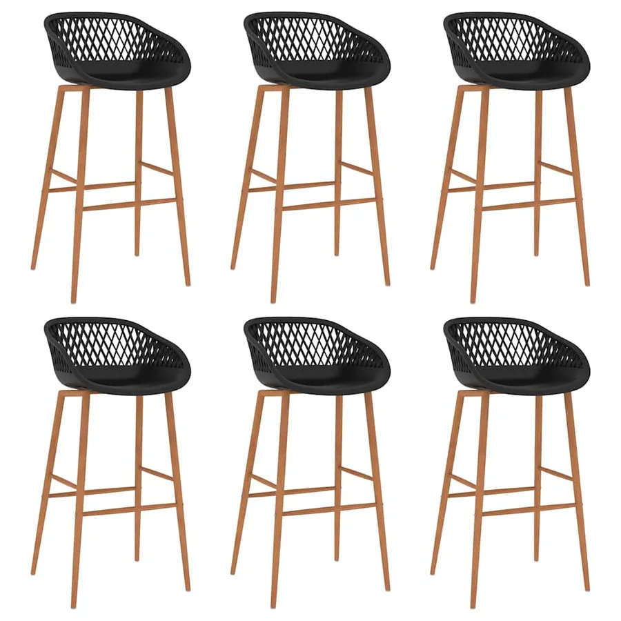 Ensemble de bar 7 pcs Blanc et noir - 6