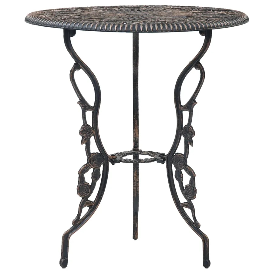 Salon de bistro 3 pcs Aluminium coulé - 2