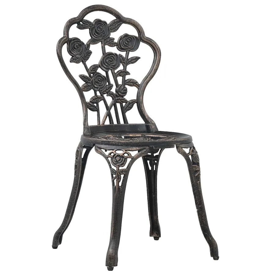 Salon de bistro 3 pcs Aluminium coulé - 8