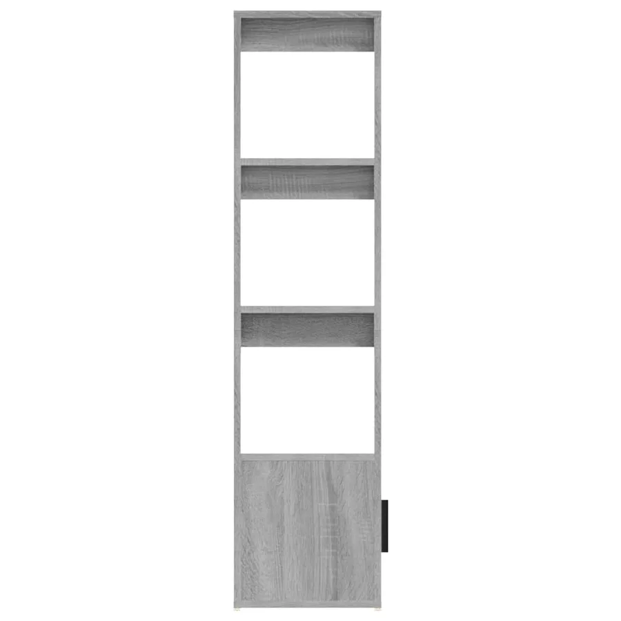 Buffet Sonoma gris 80x30x119,5 cm Bois d'ingénierie - 8