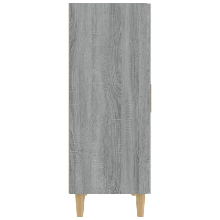 Buffet Sonoma gris 70x34x90 cm Bois d'ingénierie - 4