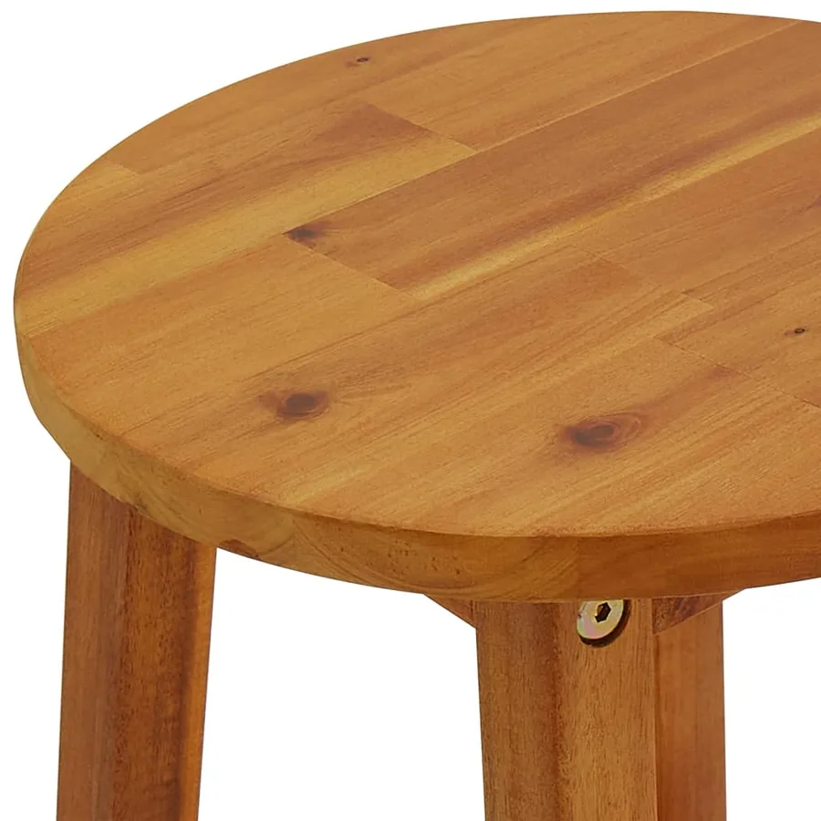 Ensemble de bar de jardin 5 pcs Bois d'acacia solide - 11