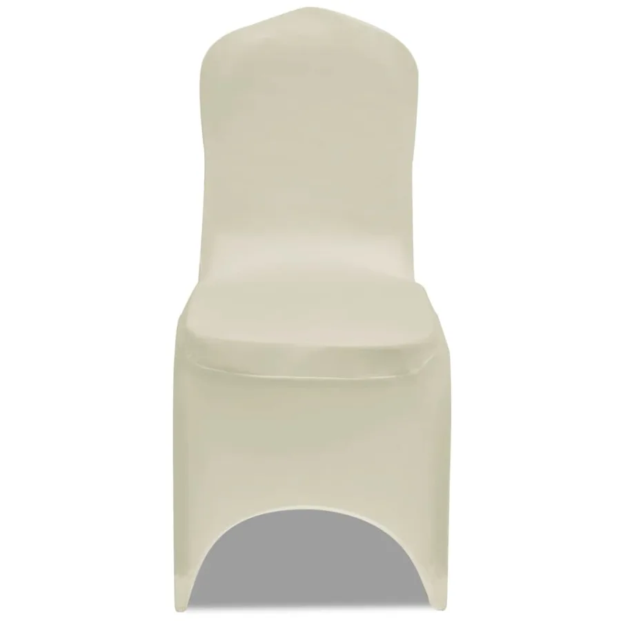 Housses élastiques de chaise Crème 24 pcs - 3