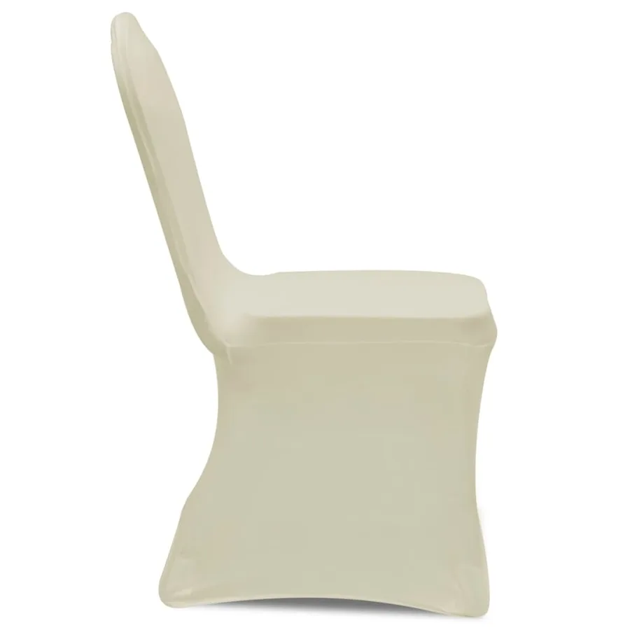 Housses élastiques de chaise Crème 24 pcs - 4