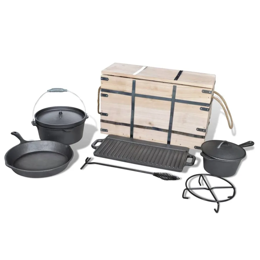 Lot de casseroles batterie de cuisine 9 pcs - 2