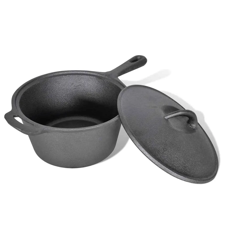 Lot de casseroles batterie de cuisine 9 pcs - 5