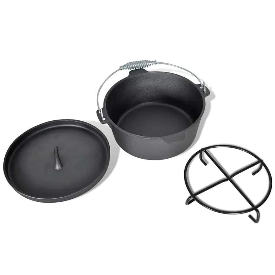 Lot de casseroles batterie de cuisine 9 pcs - 6