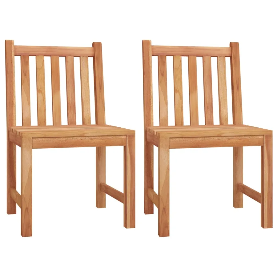 Ensemble à manger de jardin 5pcs Bois de teck massif - 7